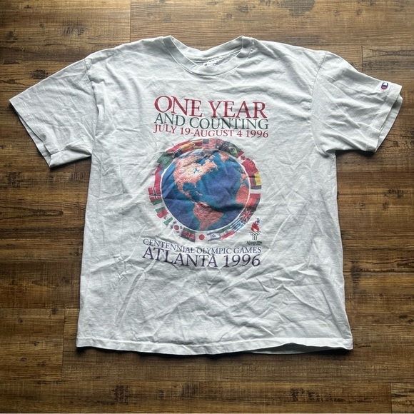 Champion Other - Vtg Champion 1996 Atlanta Olympics Men’s T Shirt Centennial Summer Games Size XL